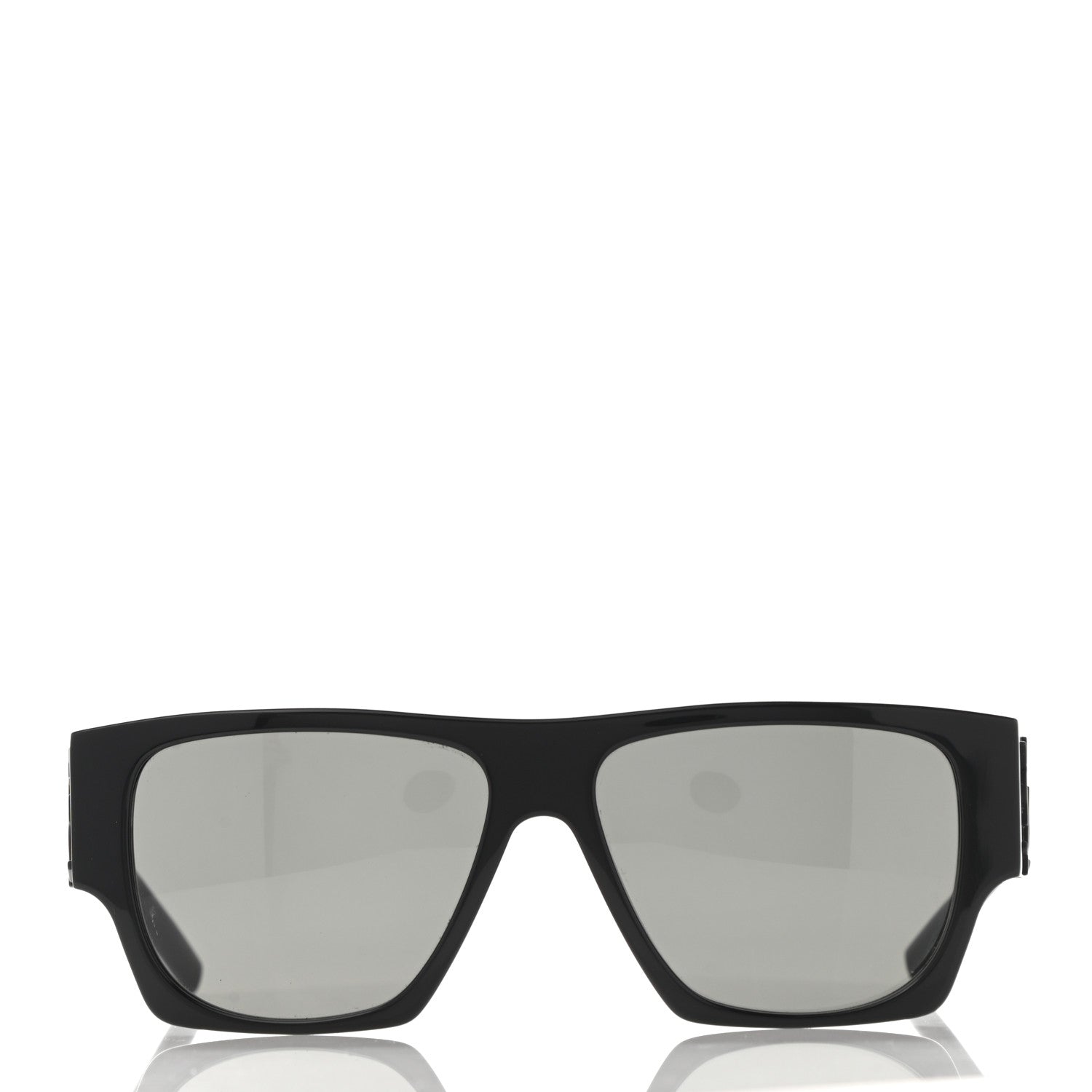 Saint Laurent Acetate Square Sunglasses SL M17 Black 2 of 9