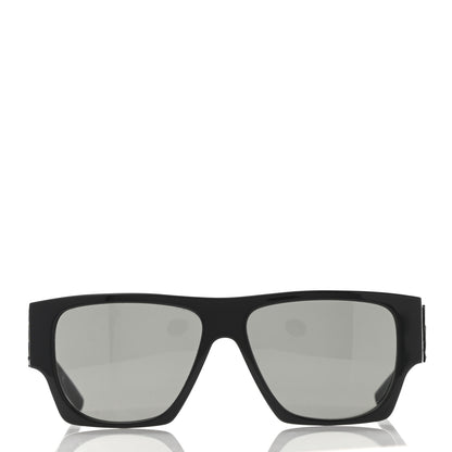 Saint Laurent Acetate Square Sunglasses SL M17 Black 2 of 9