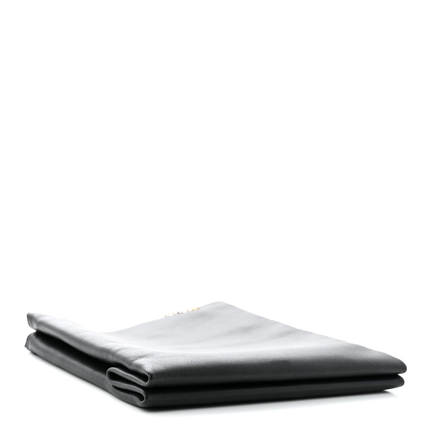 Smooth Calfskin Small Lunch Bag Black