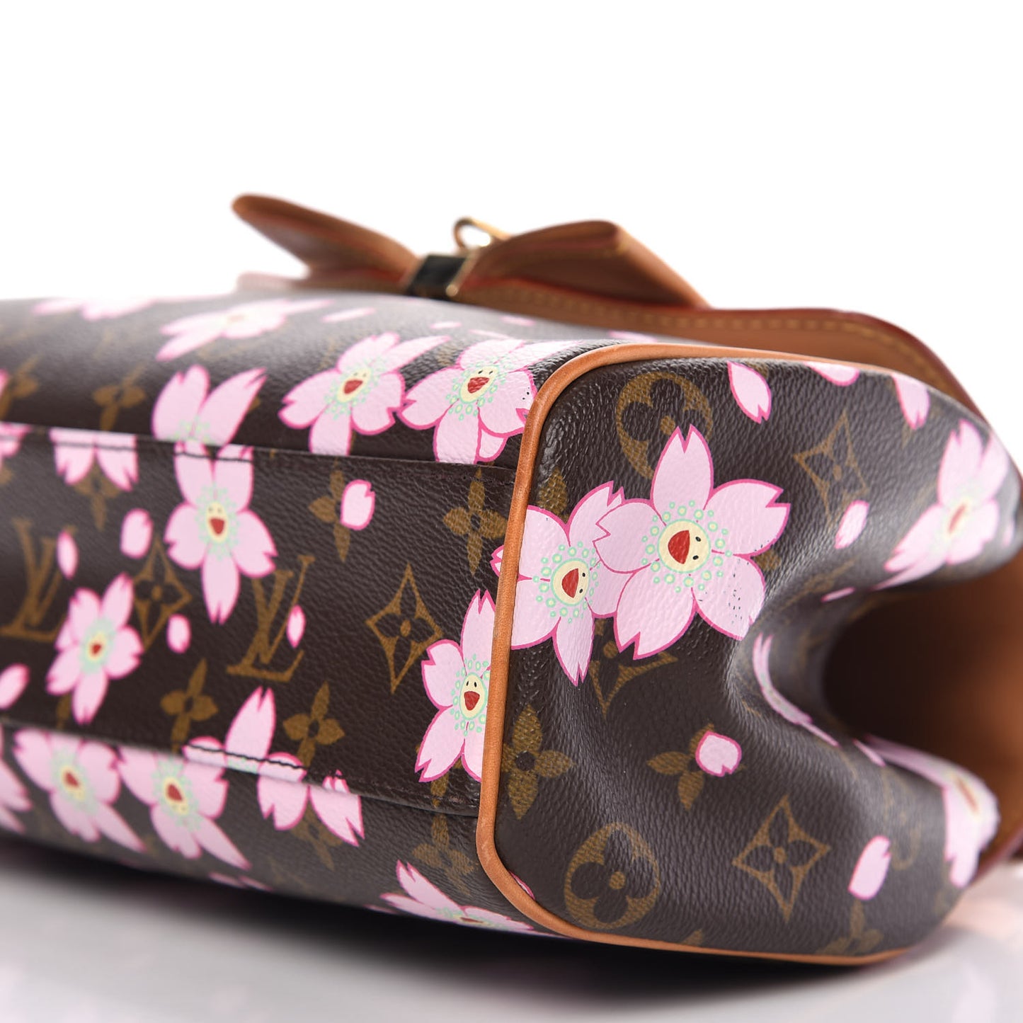 Monogram Cherry Blossom Sac Retro Bag Brown