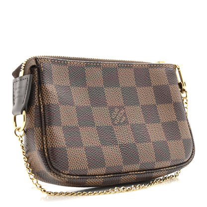 Louis Vuitton Damier Ebene Mini Pochette Accessories 3 of 12