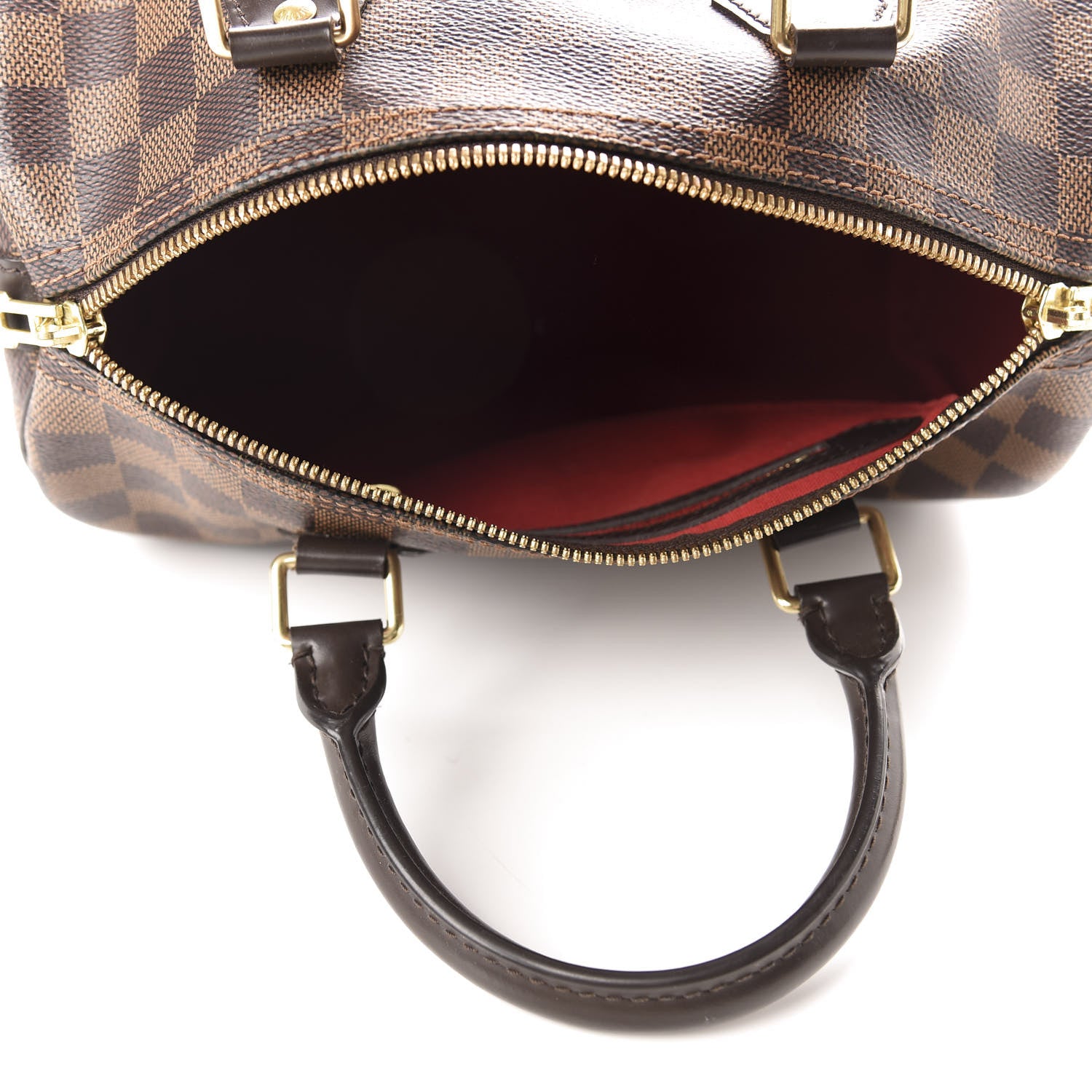 Louis Vuitton Damier Ebene Speedy Bandouliere 25 5 of 10