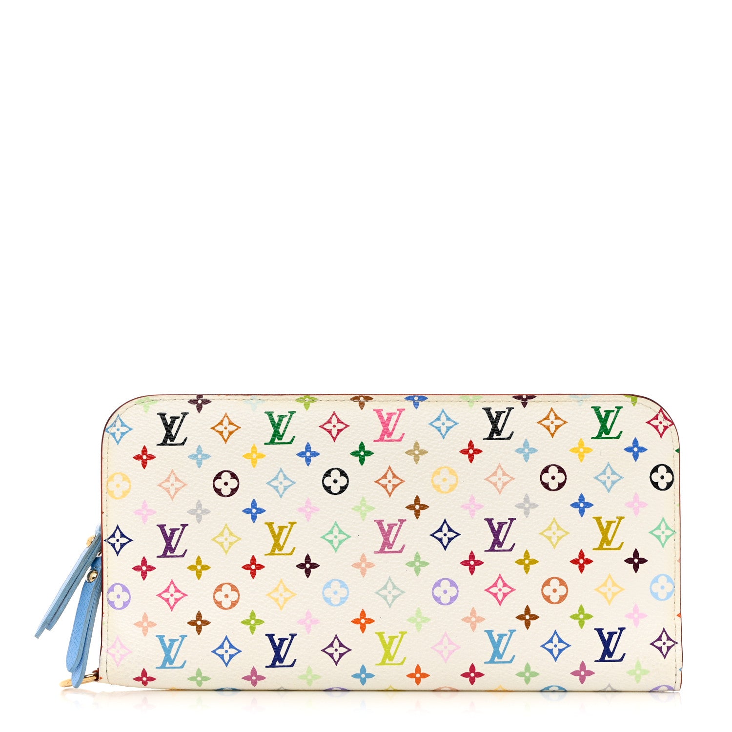 Louis Vuitton Monogram Multicolor Insolite Wallet White Raisin 1 of 8