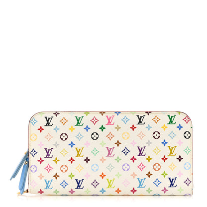 Louis Vuitton Monogram Multicolor Insolite Wallet White Raisin 1 of 8