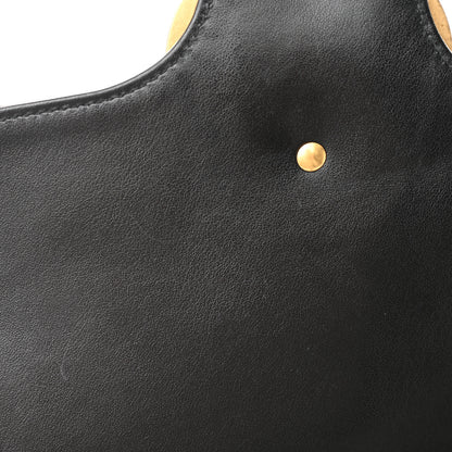 Gucci Calfskin Matelasse Large GG Marmont Shoulder Bag Black 12 of 13