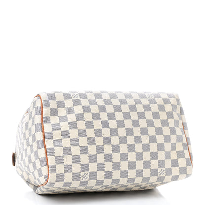 Louis Vuitton Damier Azur Speedy 30 4 of 17