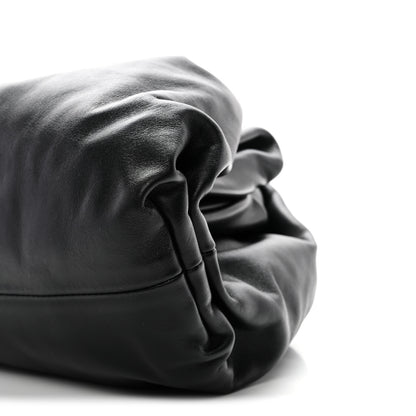 Bottega Veneta Smooth Butter Calf The Pouch Oversized Clutch Black 10 of 10