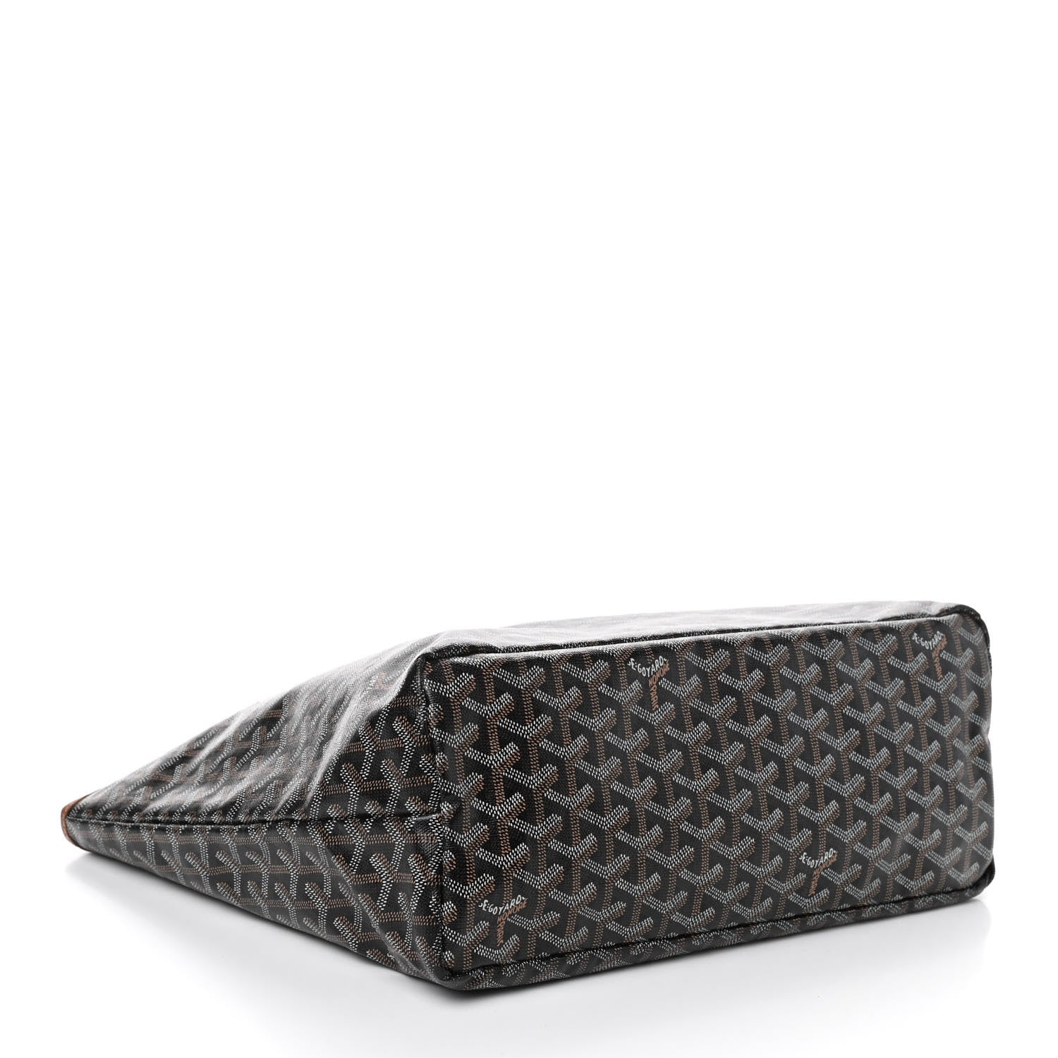 Goyard Goyardine Saint Louis PM Black Gold 4 of 8