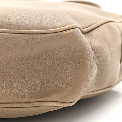 Saint Laurent Lambskin Monogram Small Lou Camera Bag Dark Beige 9 of 12