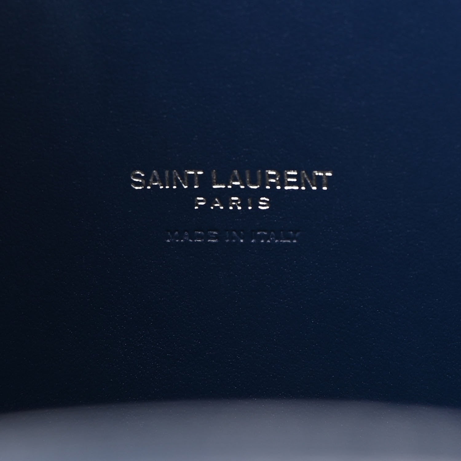 Saint Laurent Grained Calfskin Small Sac De Jour Navy 6 of 9
