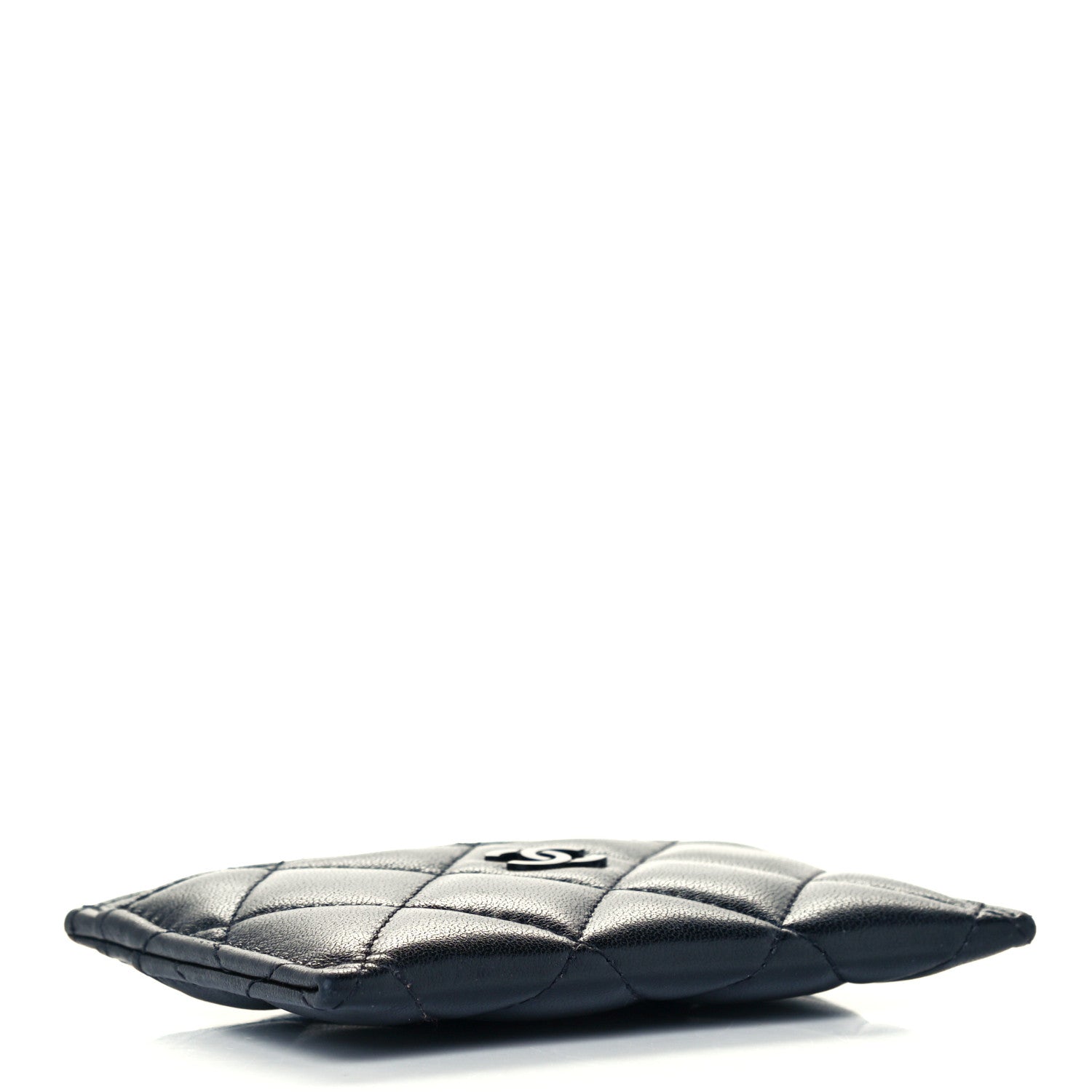 Chanel Lambskin Quilted Card Holder So Black 4 of 11