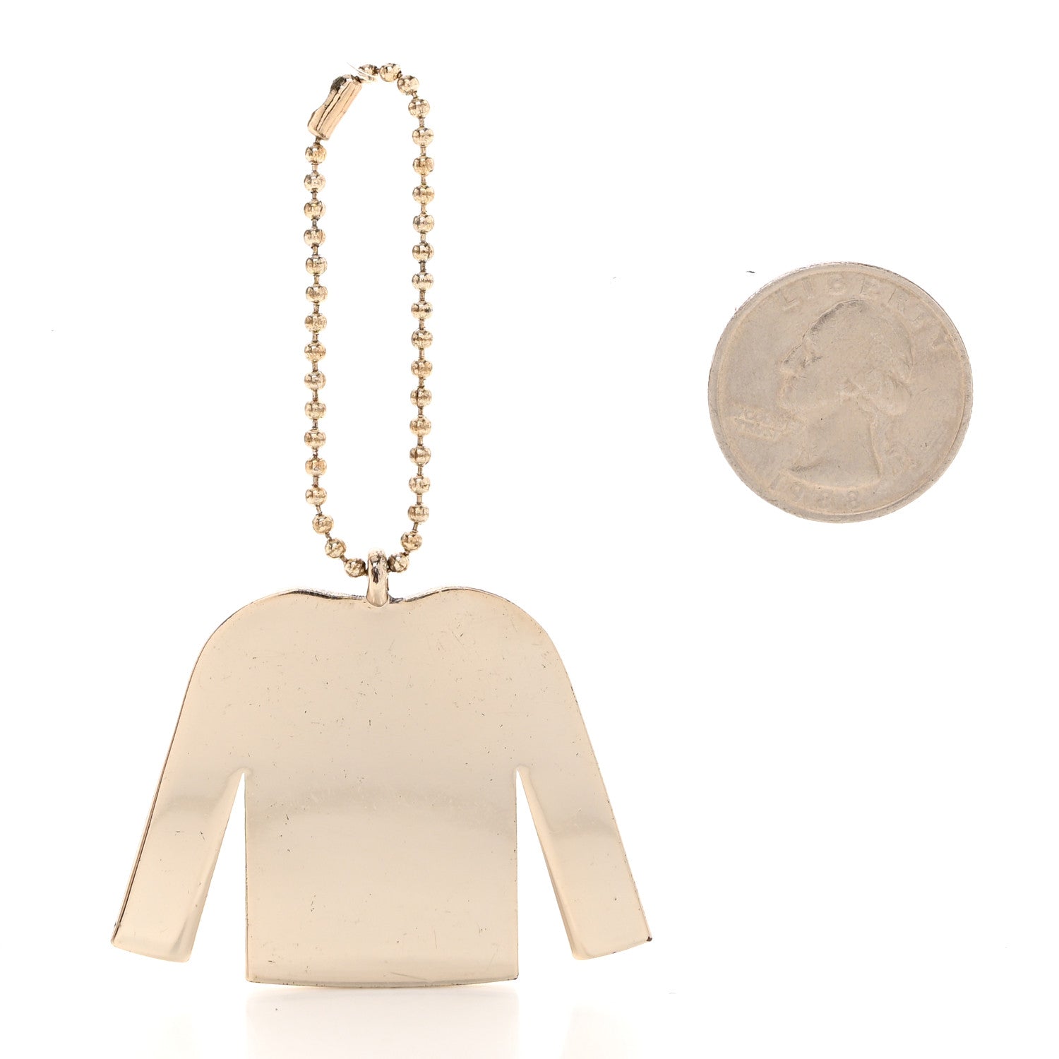 Chanel Pearl Enamel Blazer Jacket Charm 2 of 3