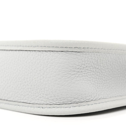 Hermes Taurillon Clemence Amazone Evelyne TPM Bleu Pale Etain 10 of 10