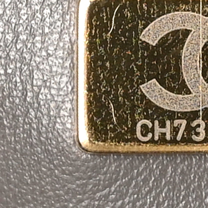 Chanel Suede Calfskin Mini Souplissimo Flap Dark Grey 7 of 11