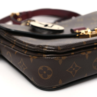 Louis Vuitton Monogram Braided Pochette Metis Safran 8 of 9