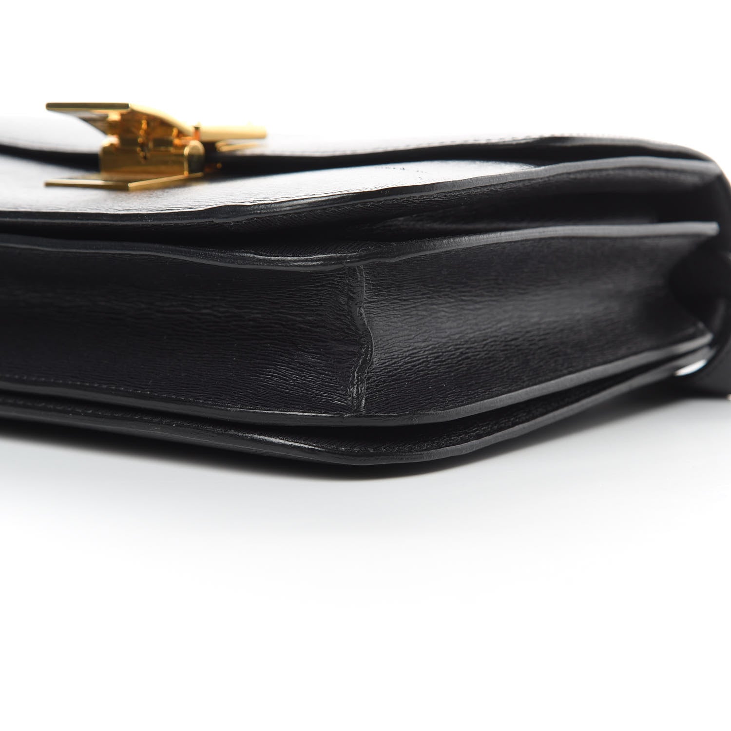 Celine Liege Calfskin Medium Classic Box Bag Black 10 of 12