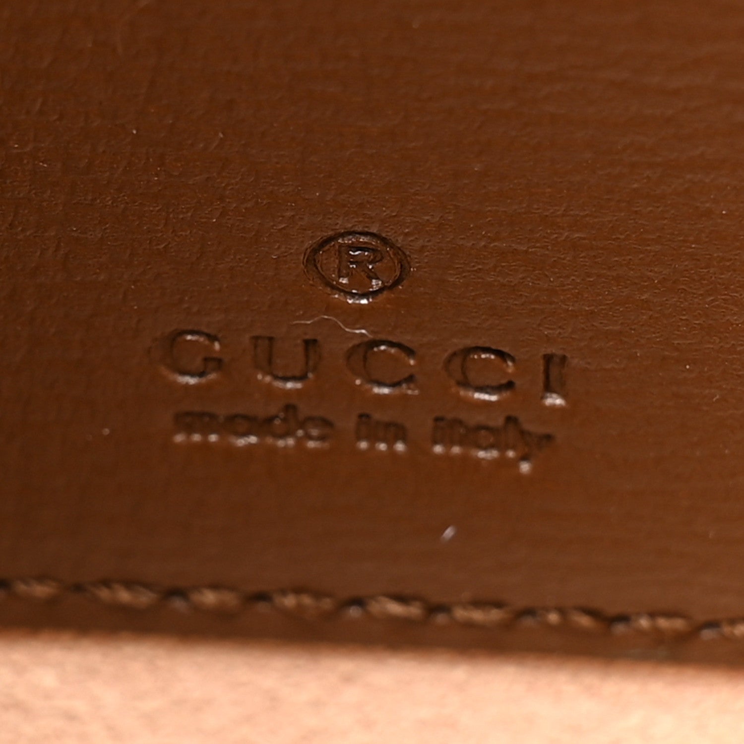 Gucci GG Supreme Monogram Azalea Calfskin Web Horsebit 1955 Wallet On Strap Beige Ebony Brown Sugar 6 of 10
