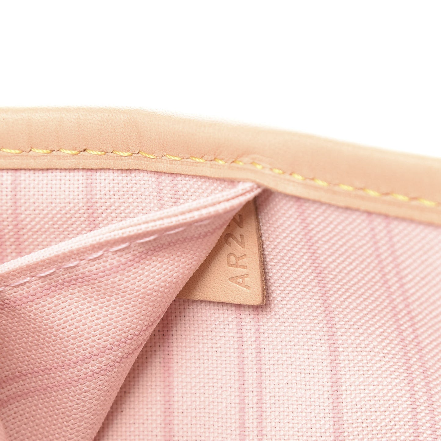 Damier Azur Neo Neverfull MM Rose Ballerine