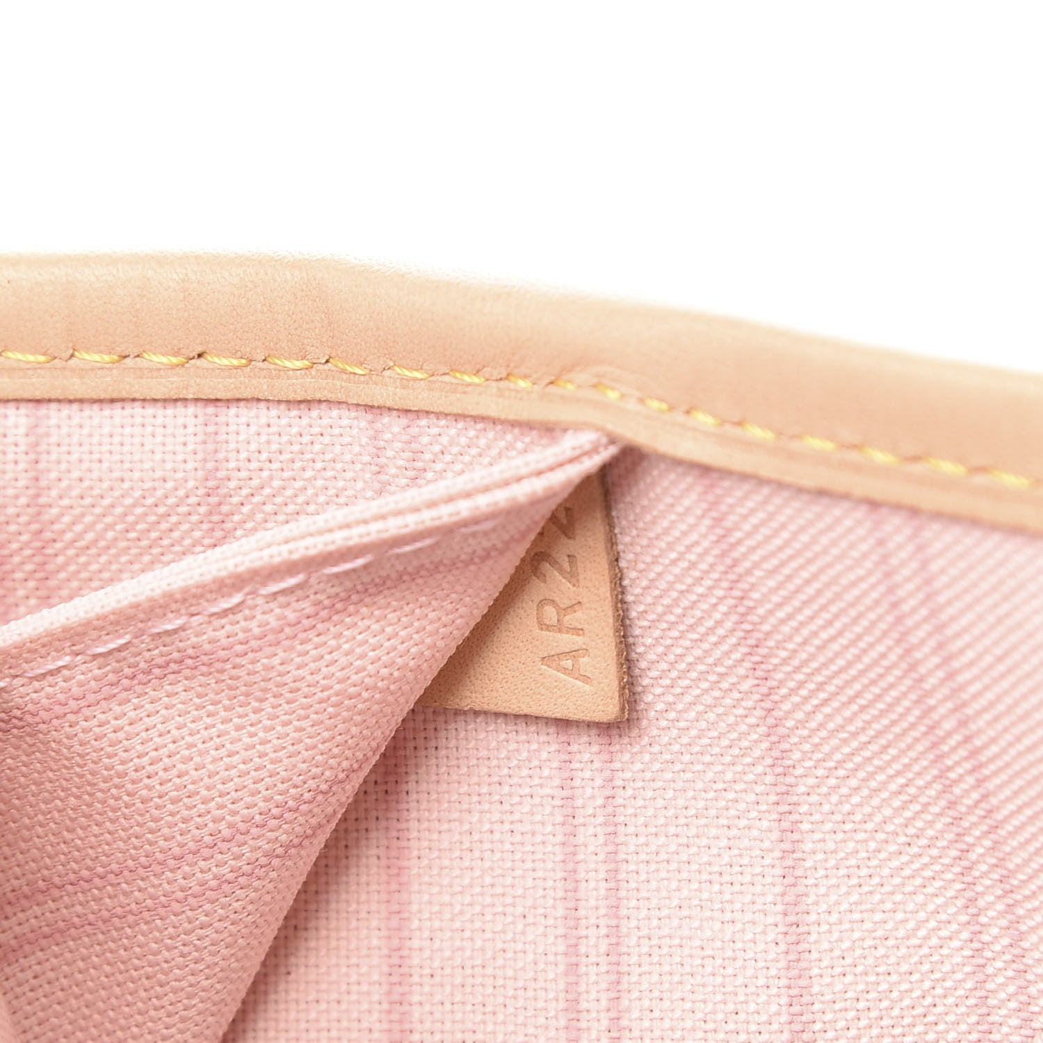 Louis Vuitton Damier Azur Neo Neverfull MM Rose Ballerine 7 of 10