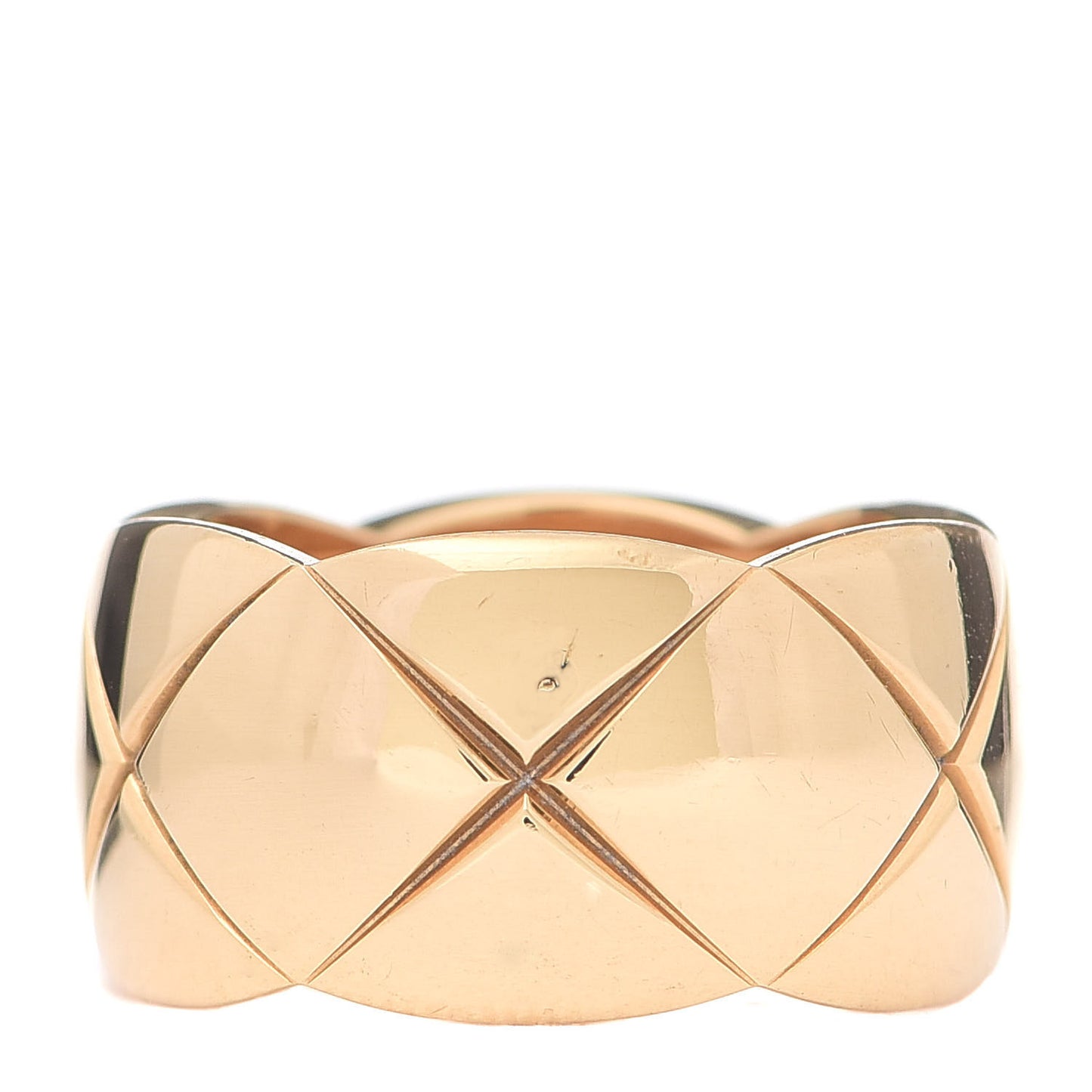 18K Yellow Gold Large Coco Crush Ring 53 6.25