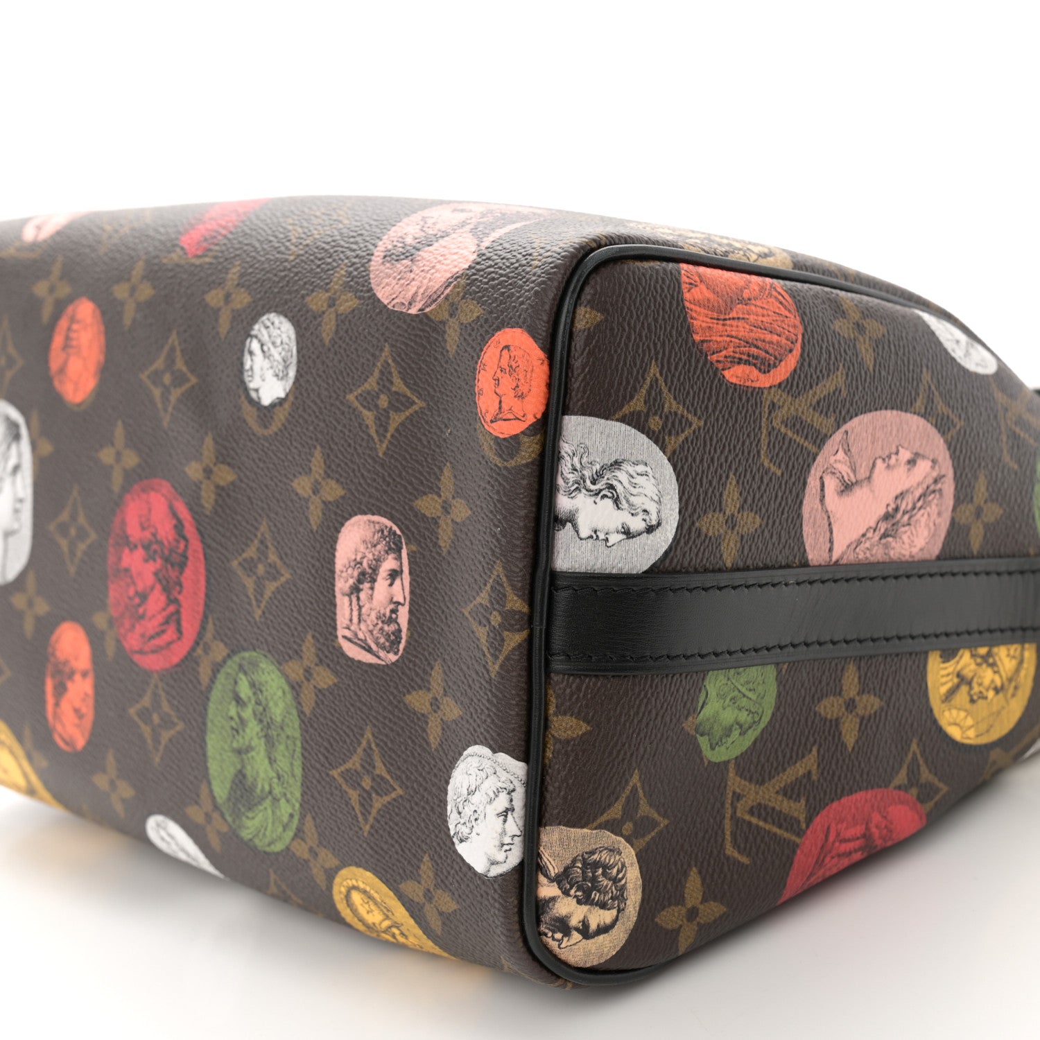 Louis Vuitton X FORNASETTI Monogram Cameo Speedy Bandouliere 25 9 of 10