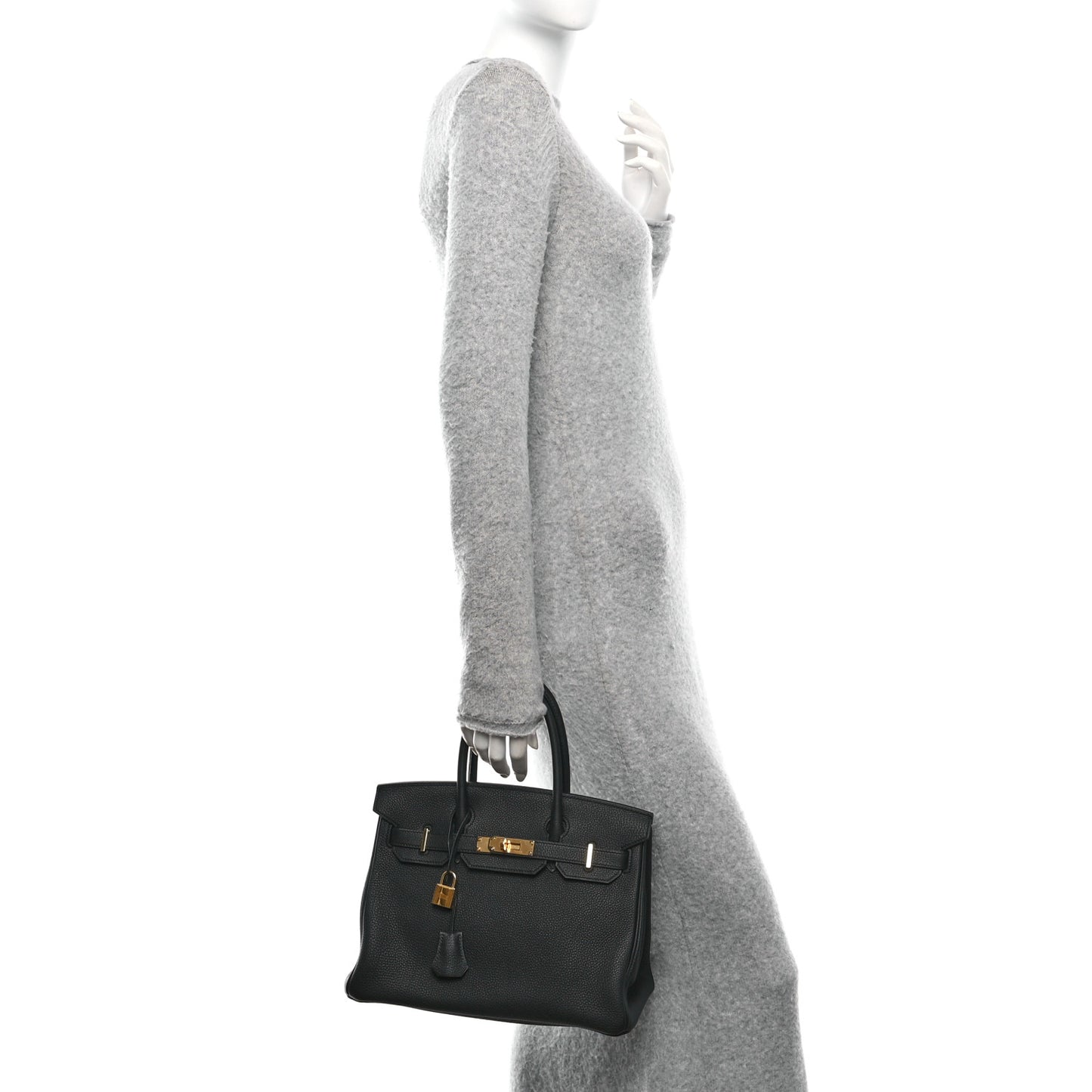 Togo Birkin 30 Black