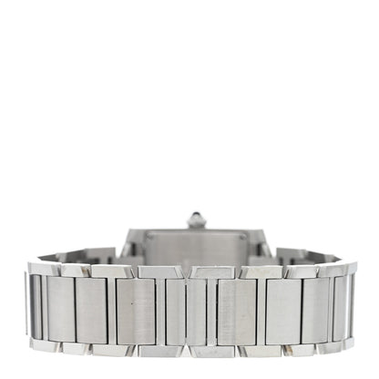 Cartier Stainless Steel 25mm Tank Francaise Quartz Watch 3 of 5