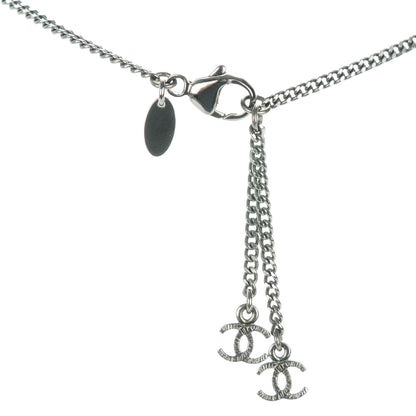 Chanel Enamel CC Camellia Necklace Black 5 of 7