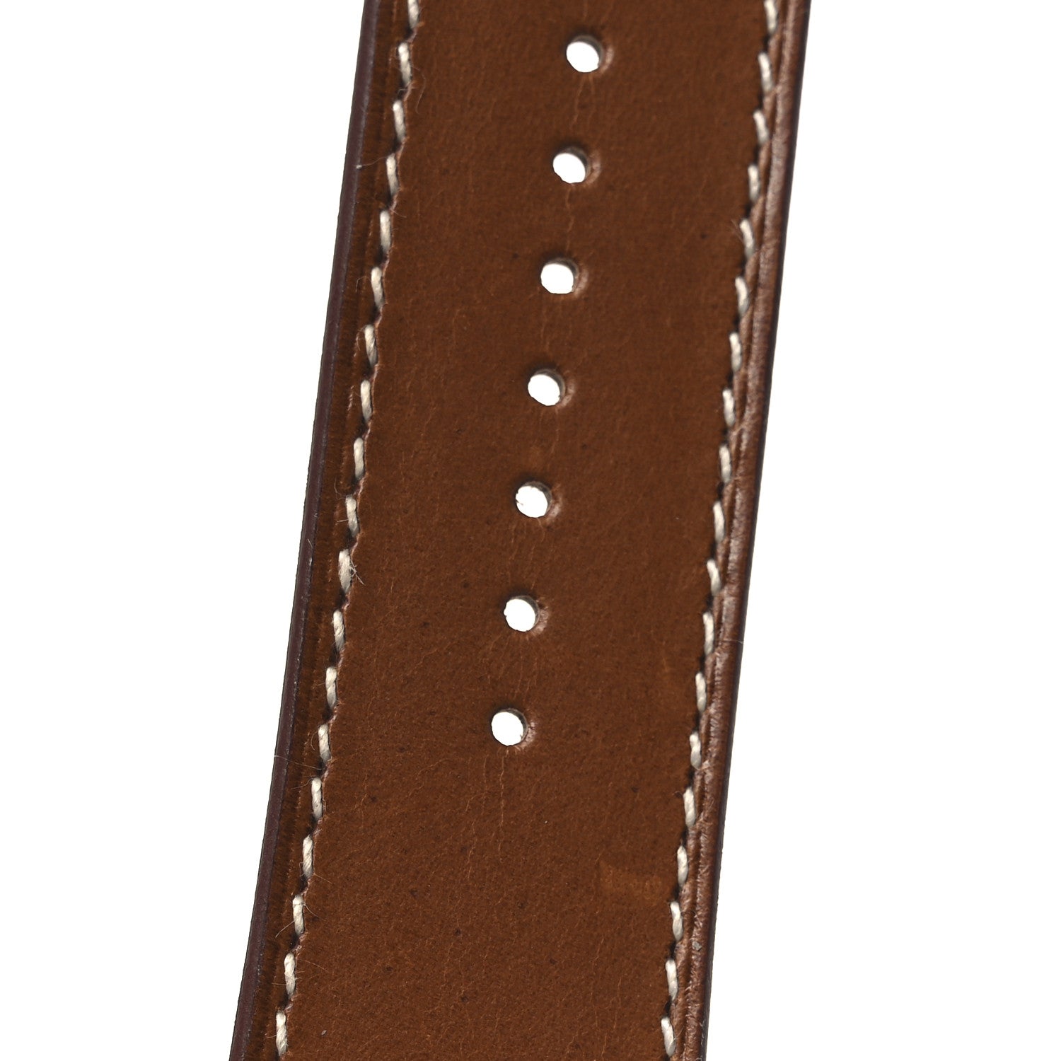 Hermes Barenia 42mm Apple Watch Single Tour Band Fauve 1851636