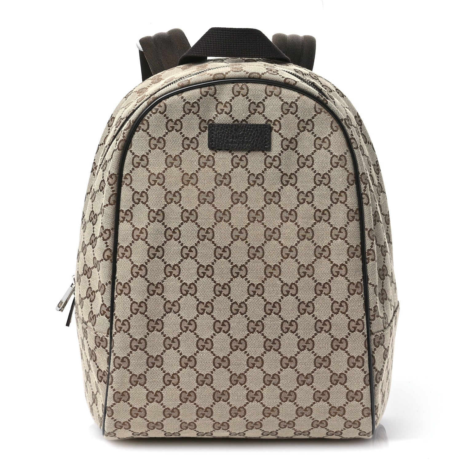 Gucci Monogram Travel Backpack Dark Brown 1 of 10