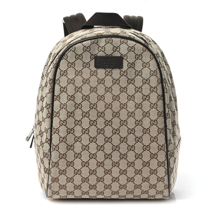 Gucci Monogram Travel Backpack Dark Brown 1 of 10