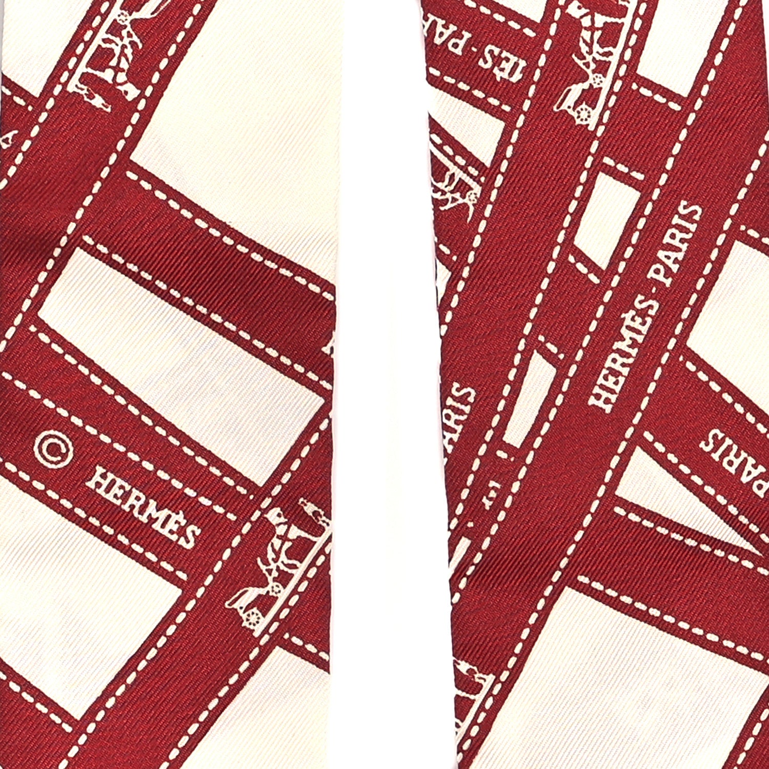 Hermes Silk Bolduc Twilly 3 of 4