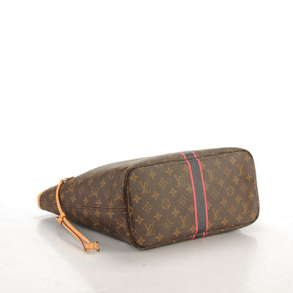 Louis Vuitton Monogram My LV Heritage Neverfull MM Fuchsia Black 4 of 7