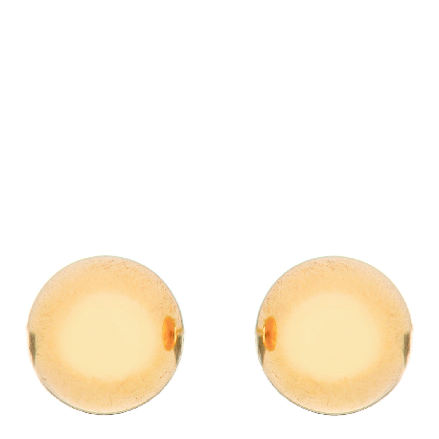 Roberto Coin 18K Yellow Gold 8mm Ball Stud Earrings 1 of 6