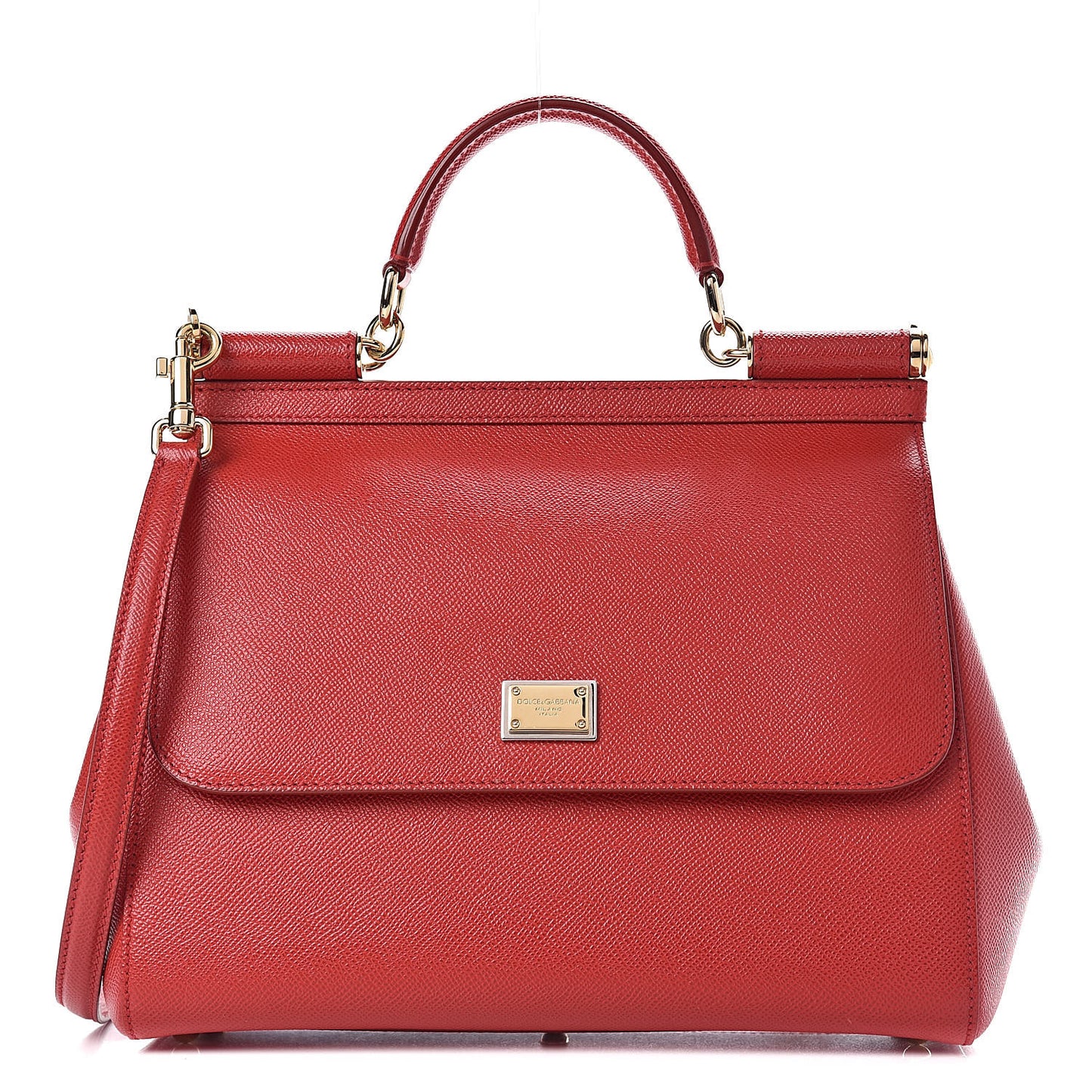 Dauphine Medium Miss Sicily Satchel Red