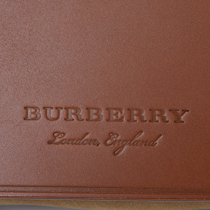 Burberry Calfskin Suede Bridle Saddle Bag Brown 9 of 10