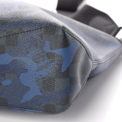Louis Vuitton Damier Cobalt Camouflage Hunter Messenger Blue 9 of 9