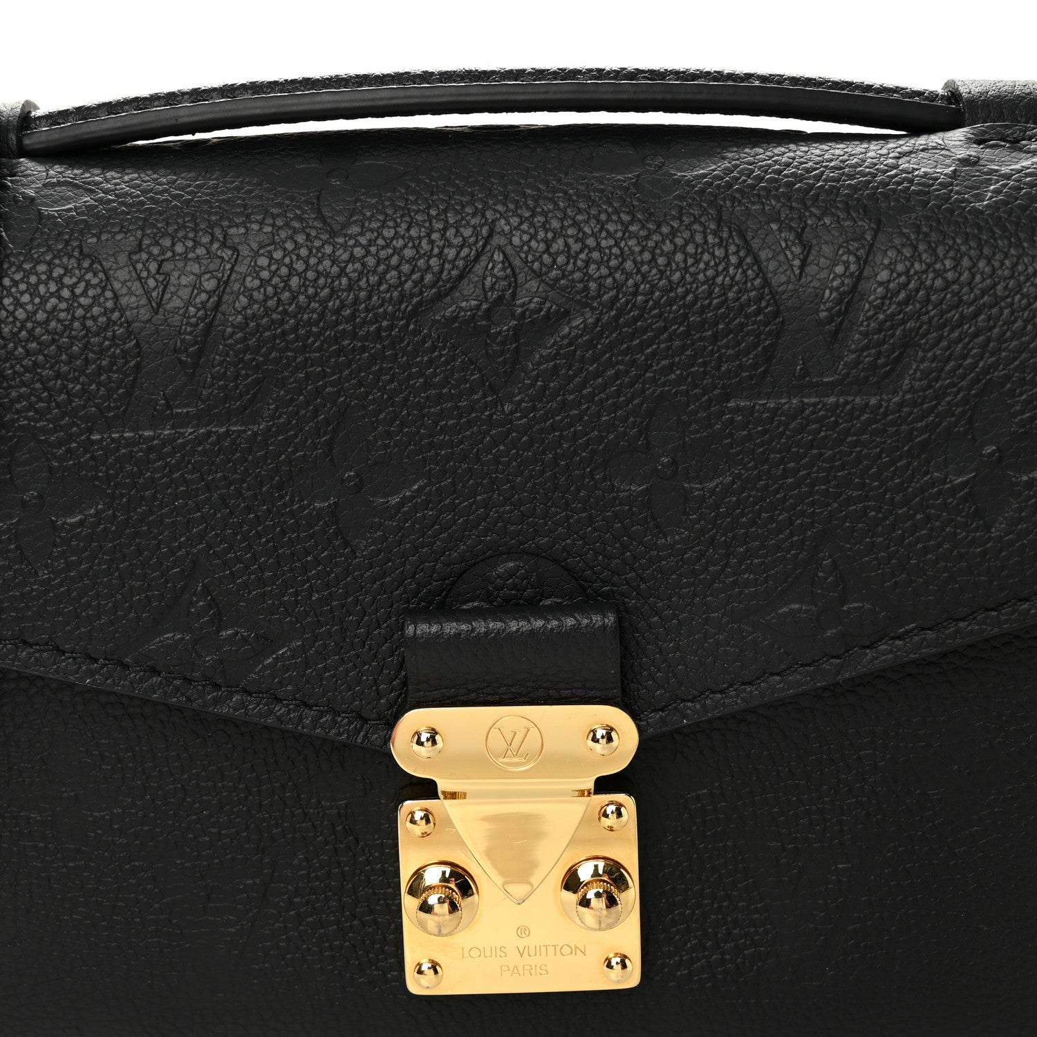 Louis Vuitton Empreinte Pochette Metis East West Black 7 of 9