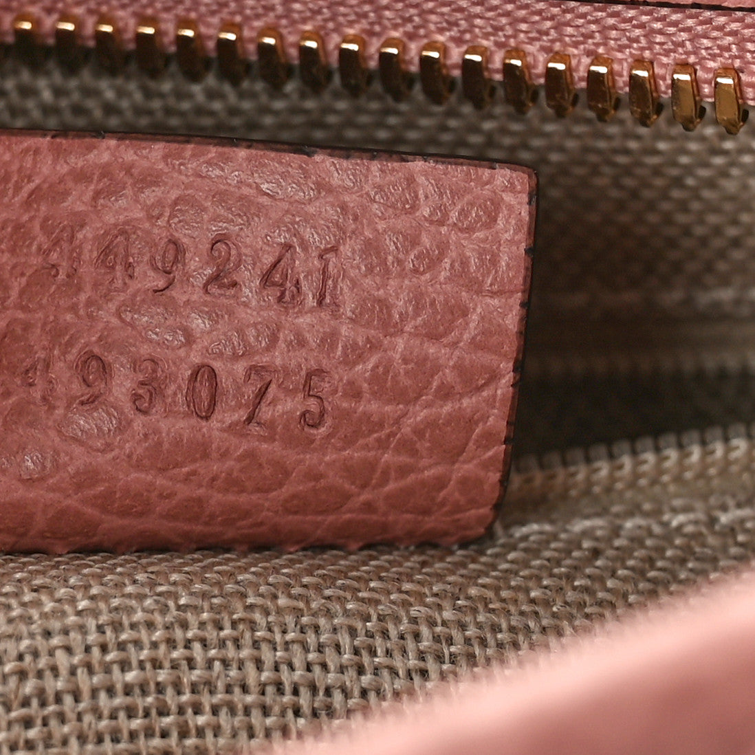 Gucci Monogram Small Bree Tote Beige Soft Pink 6 of 9