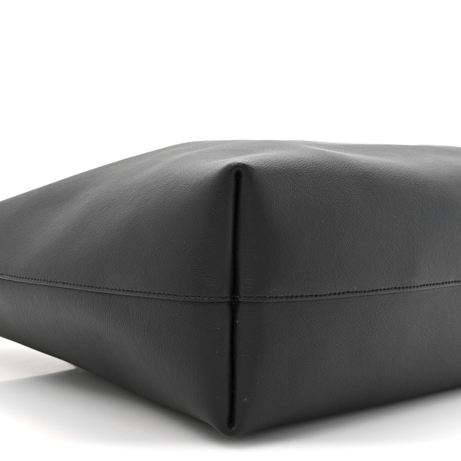 Saint Laurent Calfskin Large Shopping Tote Black 11 of 12