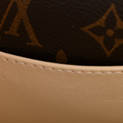 Louis Vuitton Grained Calfskin Monogram Double V Creme 11 of 14