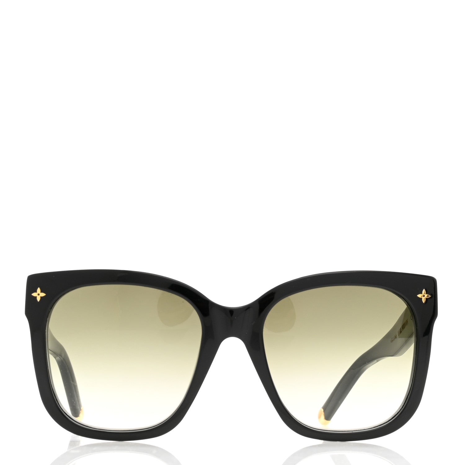 Louis Vuitton Acetate My Monogram Cat Eye Sunglasses Z1729W Black 2 of 8