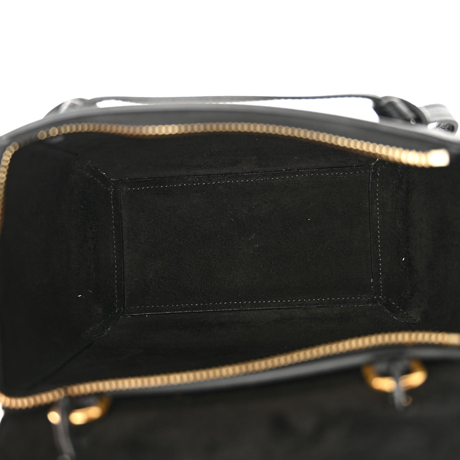 Celine Grained Calfskin Nano Belt Bag Black 5 of 12