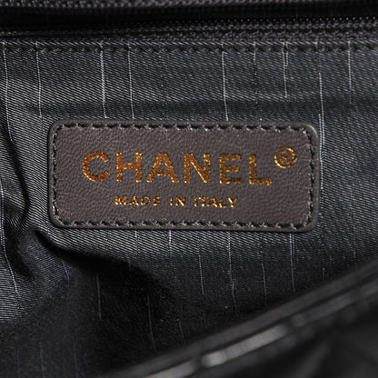 Chanel Lambskin Quilted Medium Westminster Pearl Flap Black 6 of 7