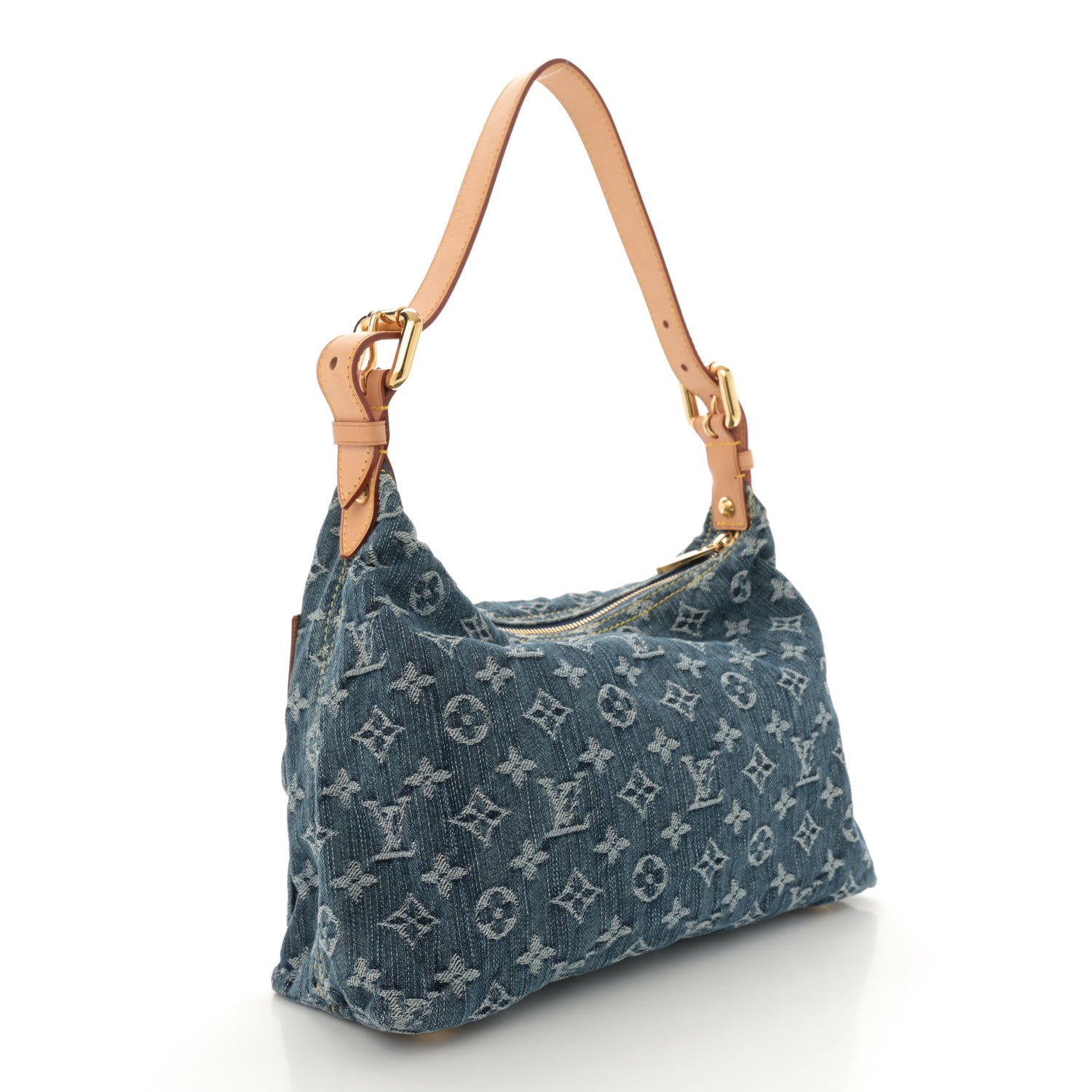 Louis Vuitton Monogram Denim Baggy PM Blue 3 of 12