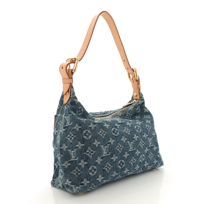 Louis Vuitton Monogram Denim Baggy PM Blue 3 of 12