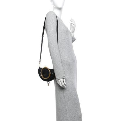 Chloe Calfskin Small Nile Bracelet Minaudiere Bag Black 2 of 12