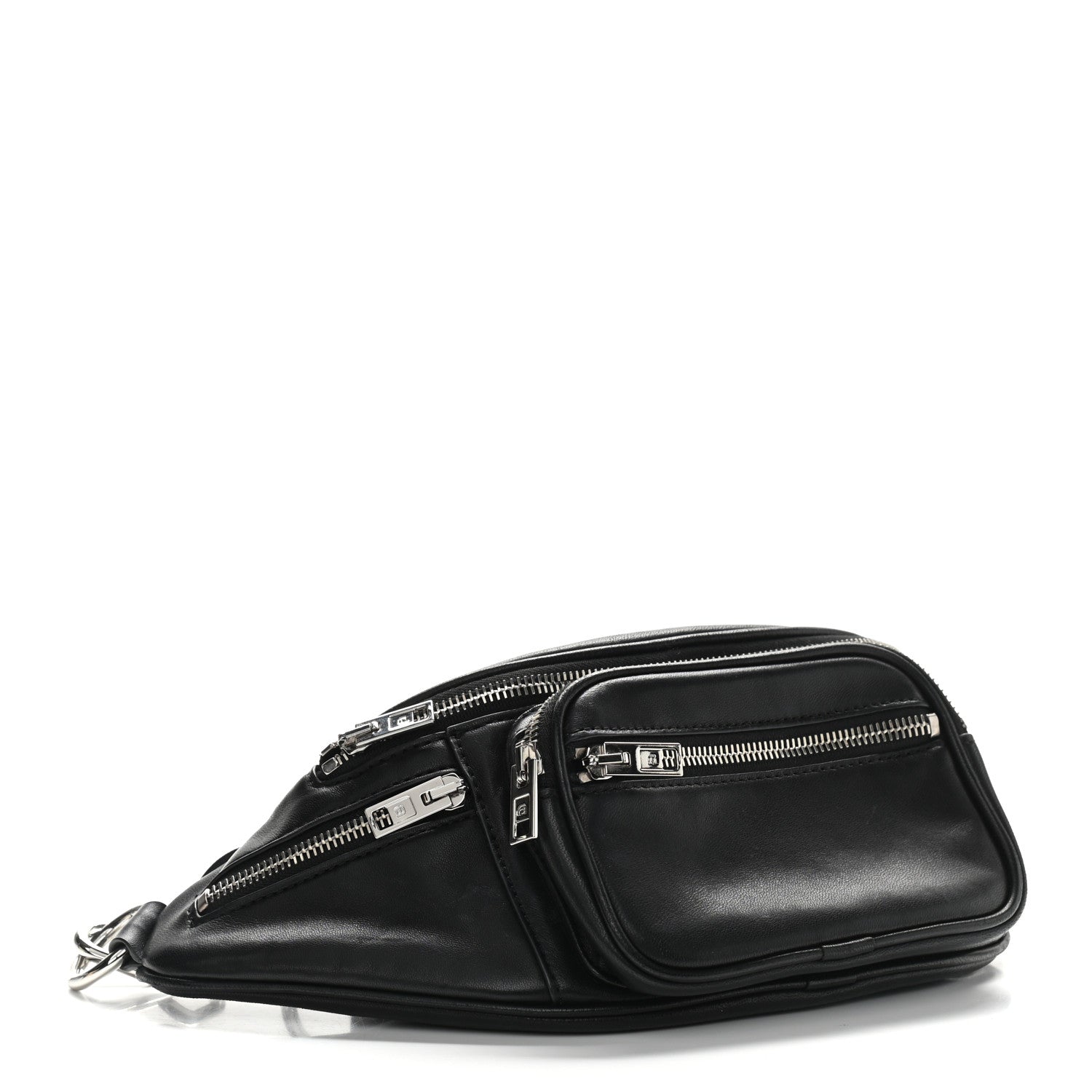 Alexander Wang Lambskin Attica Belt Bag Black 3 of 8