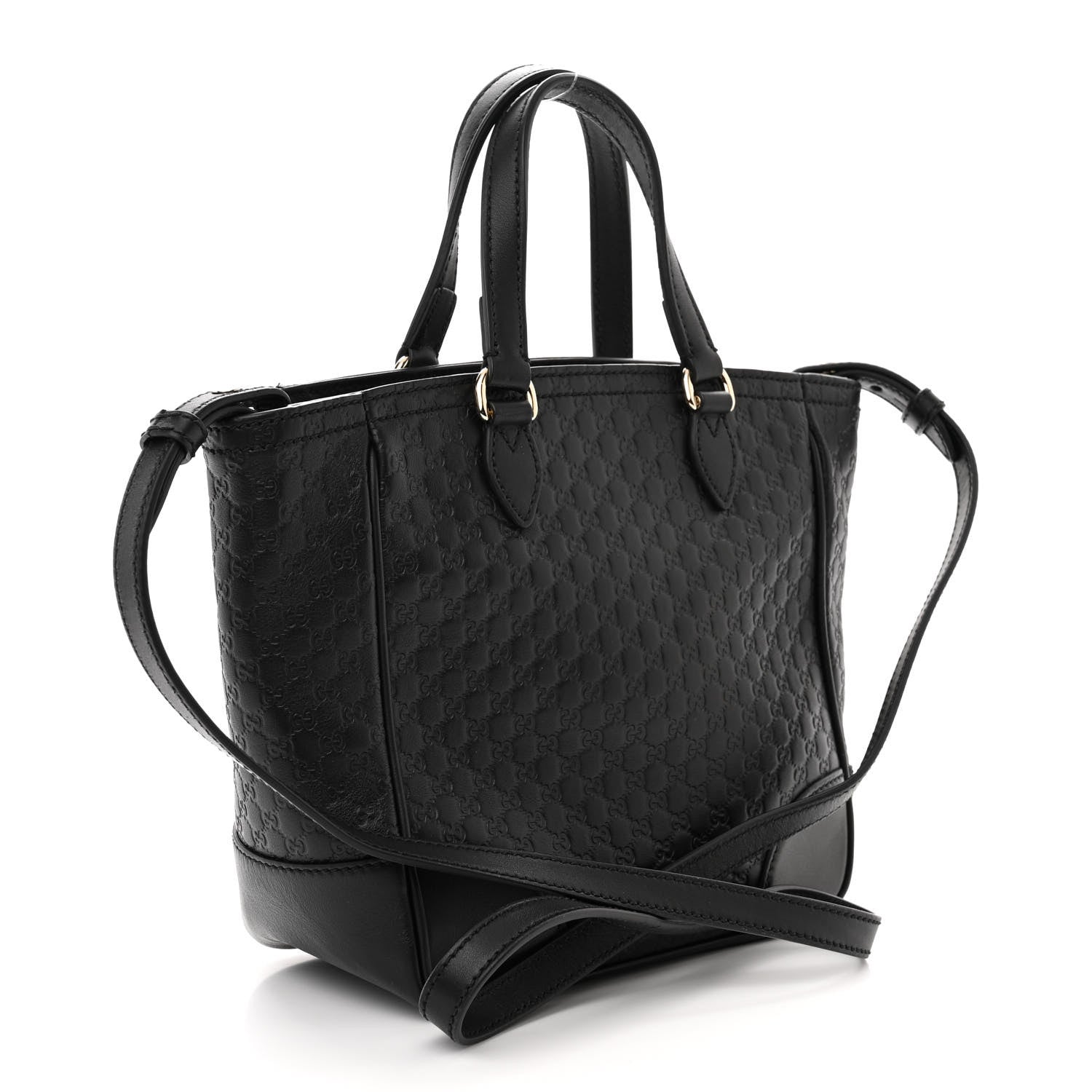 Gucci Microguccissima Small Bree Tote Black 3 of 12