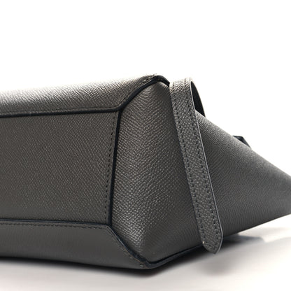 Celine Grained Calfskin Nano Belt Bag Grey 9 of 10